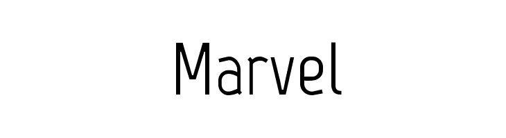Download Marvel Regular Font Mac
